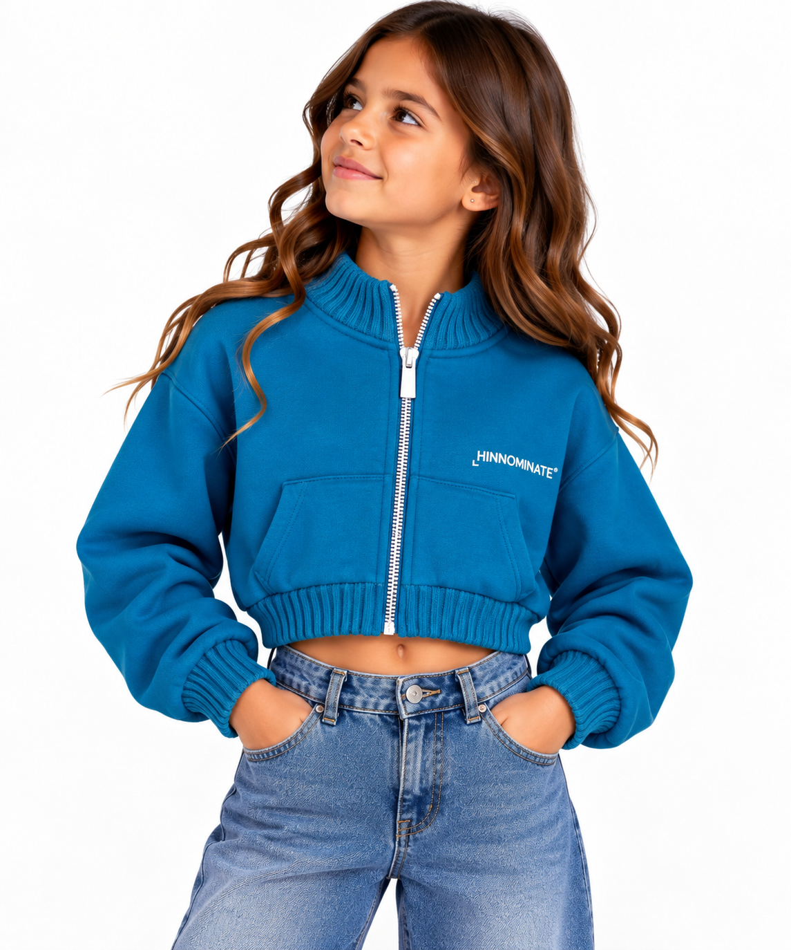 Felpa Hinnominate Kids – Blu Elettrico