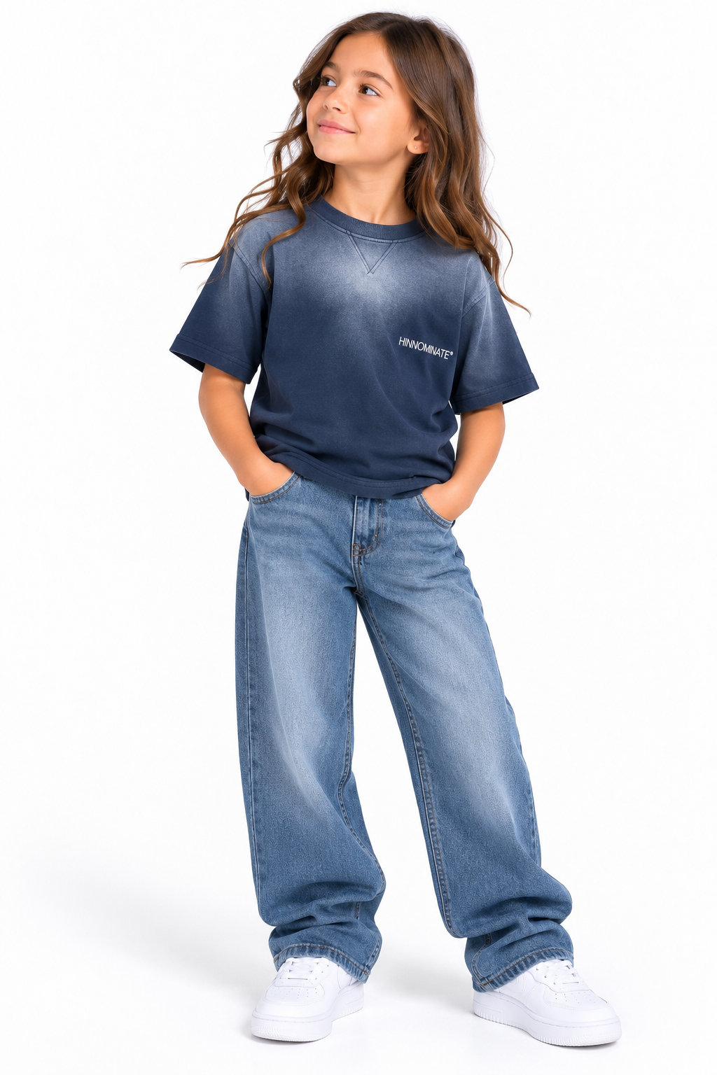 T-shirt Hinnominate Kids – Blu Sfumato
