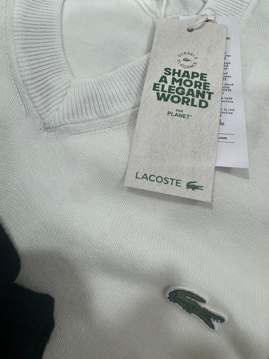 Maglioncino in filo Lacoste