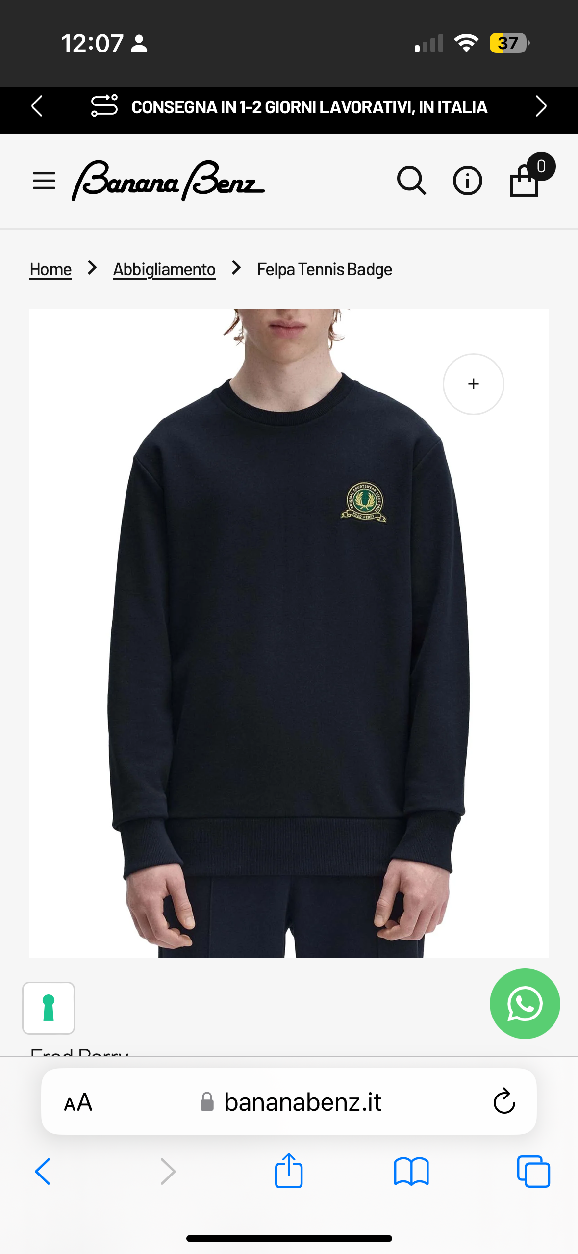 FELPA FRED PERRY