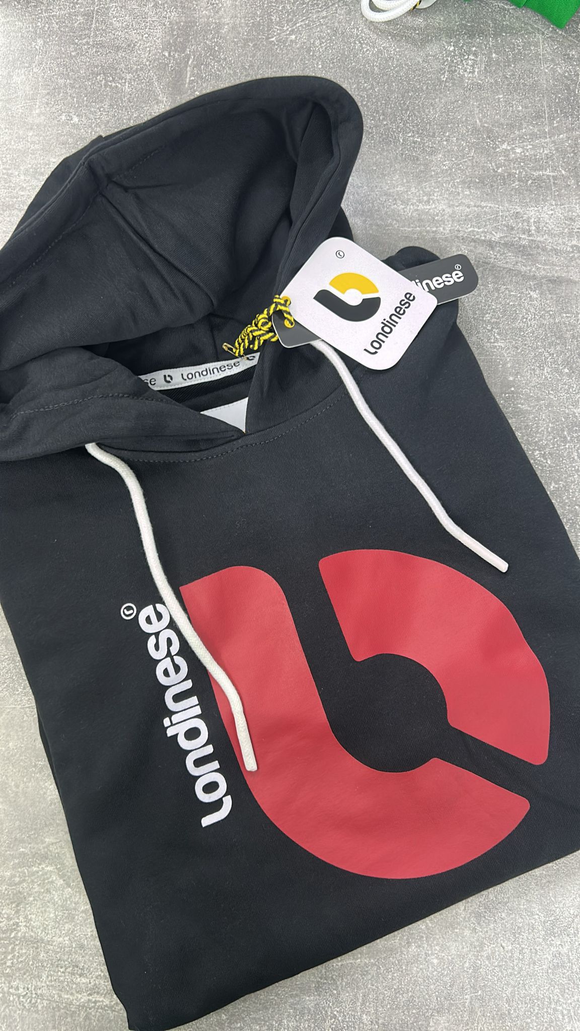 FELPA CAPUCCIO LONDINESE