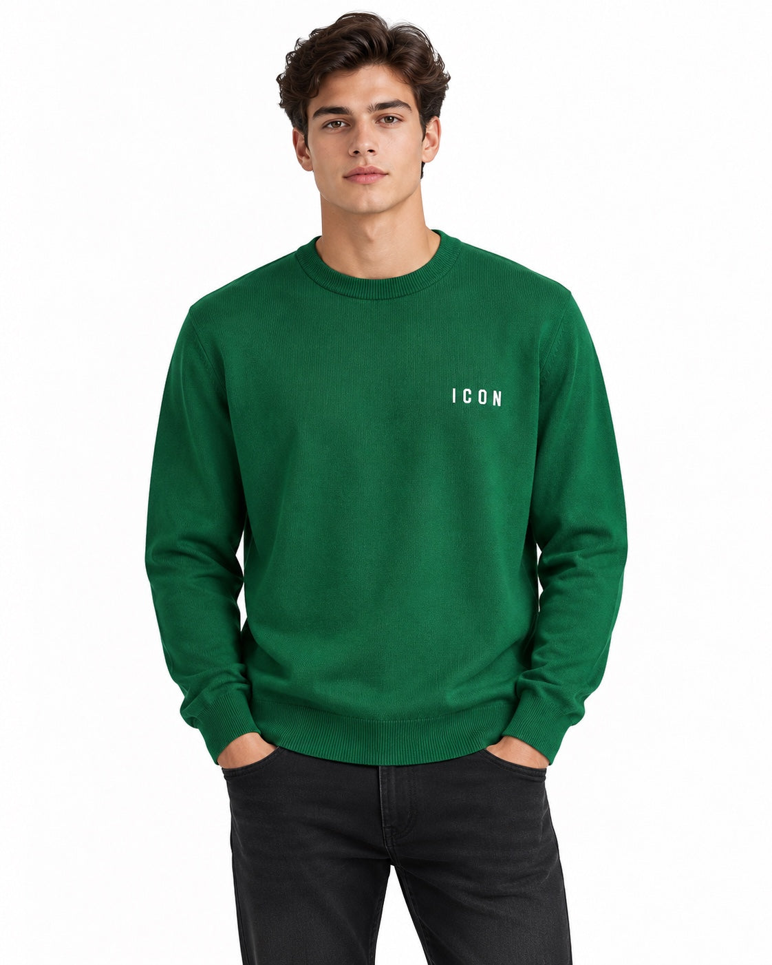 Maglioncino ICON verde - fronte