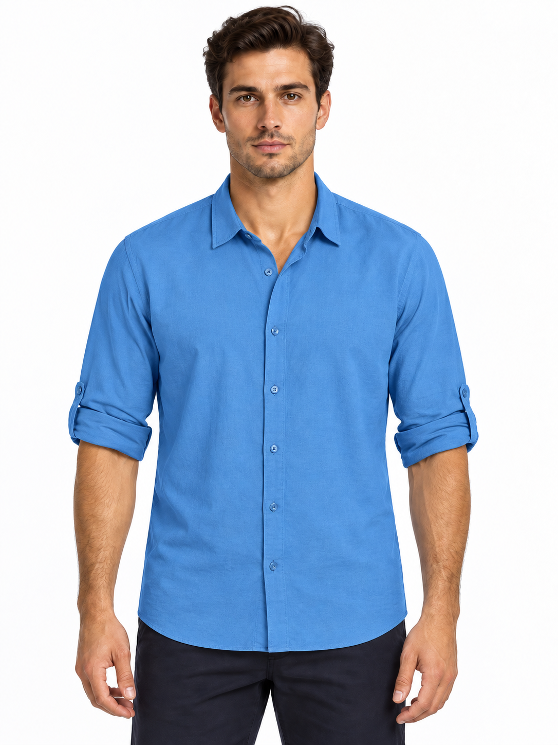 Camicia uomo Re Camicia azzurra